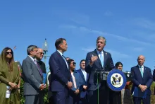 Congressman Brad Knott Right to Worship Press Conference